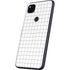 White Grid Google Pixel 4a Skin